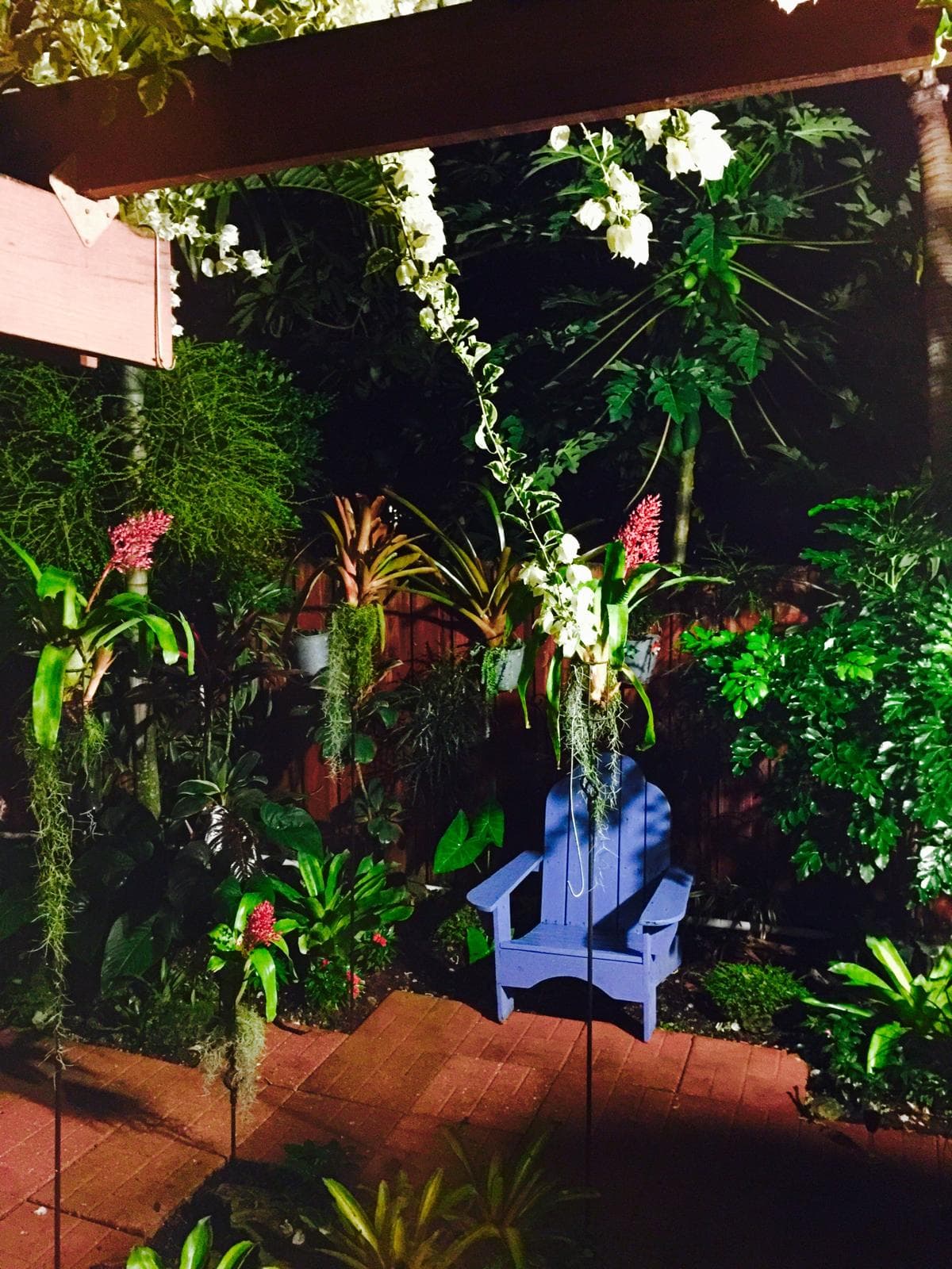 Evening Garden Installation — Miami